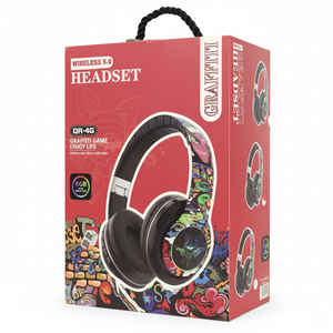 Casque audio circum-auriculaire SOMOSTEL DR-46 Bluetooth 5.0 sans fil avec haut-parleur dynamique et commandes pour accessoires de téléphone mobile - Product Image 1