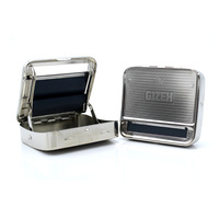Nouveauté Gizeh 70mm Machine à rouler automatique en métal pour cigarettes et tabac, boîte à rouler