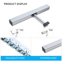 Fábrica de Abreventanas de China C70CDW Impermeable con Cadena Eléctrica Sincrónica Integrada