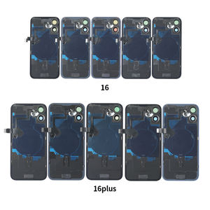 Téléphone mobile arrière boîtier complet assemblage complet couvercle arrière en verre avec pièces de câble flexible pour <span class=keywords><strong>iPhone</strong></span> X XS <span class=keywords><strong>11</strong></span> 12 MIni 13 14 Pro Max - Product Image 6