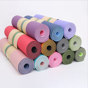 Corcle Knee Tiger Fitness - Tapete de Yoga de Suede Ecológico, Ancho, para Acupuntura y Masajes, Plegable, 0.3 PVC, Diseño Elefante - Product Image 2