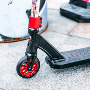 <span class=keywords><strong>Trottinette</strong></span> <span class=keywords><strong>freestyle</strong></span> pro Vokul Saga en métal chromé avec guidon en T, plateau en aluminium léger, pour jeunes riders, roues en alliage de 110 mm - Product Image 3