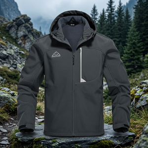 Chaqueta de Primavera ZULARI IMPEX para Hombre, Cuello Redondo, Estilo Blusón, Tejido de Lana, Transpirable, Ecológica, de Secado Rápido, Resistente al Agua y al Viento - Product Image 4