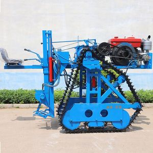 Mini Cosechadora de Ajo de 32 Hp con Transmisión por Engranajes, Alta Productividad, Color Azul - Product Image 4