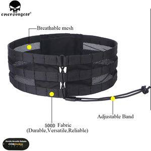 Gilet tactique avec porte-chargeur de ceinture, style mode, design en maille, en nylon et polyester durables, compatible combat, équipement de défense personnel - Product Image 6