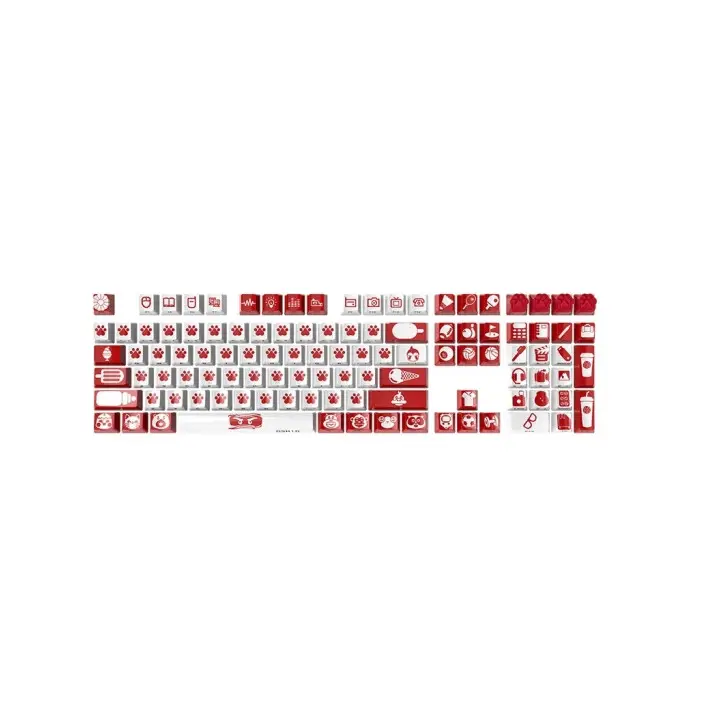 Oem profile custom keycaps dye sublimation PBT keycap set for mechanical keyboard compatible with cherry gateron outemu