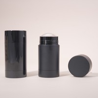 Tubo de Plástico Personalizado con Acabado Mate Suave al Tacto, de 15ml, 30ml, 40ml, 50ml y 75ml, para Reparación, Rotación, Antitranspirante y Desodorante en Barra