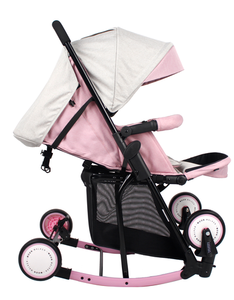 Precio de fábrica cochecito de bebé Cochecitos andadores cochecito de bebé <span class=keywords><strong>plegable</strong></span> con función mecedora cochecito de bebé de tamaño pequeño - Product Image 1