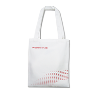 Nuevo bolso de lona blanco grande al por mayor, bolso de compras de hombro cómodo para regalo, de proveedores de China