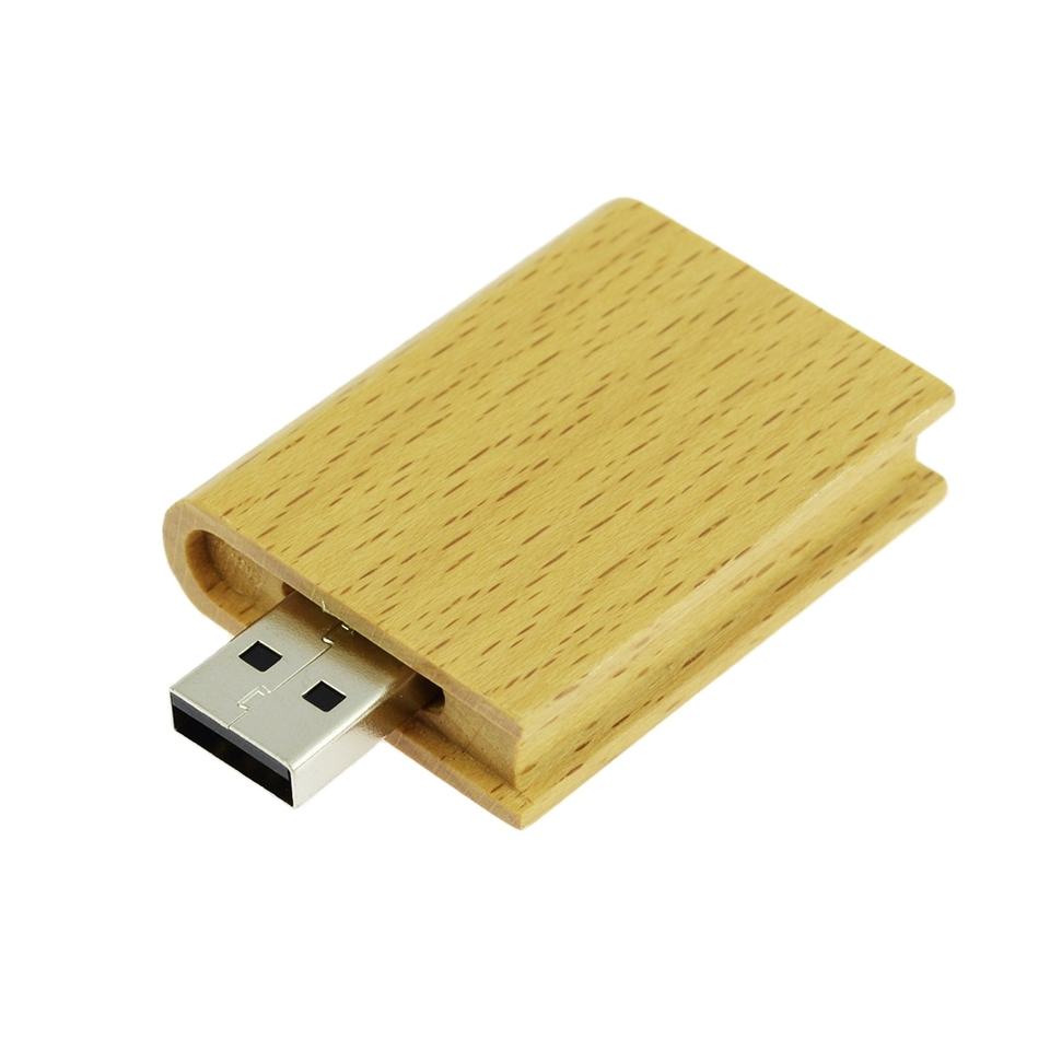 Creative New Wooden Book-Shaped USB Drive 128GB/16GB USB 2.0/3.0 ...