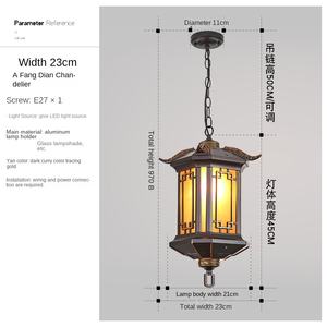 Corps léger en aluminium de haute qualité, éclairage extérieur étanche et solide - Product Image 4