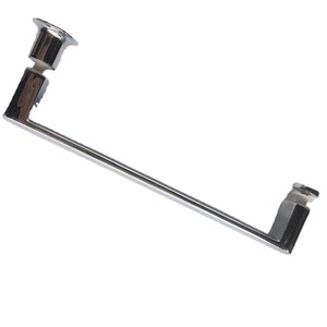 Manija Kellyto K227 de aleación de zinc con espaciado de orificios de 200 mm, cromada, para puerta de ducha - Product Image 4