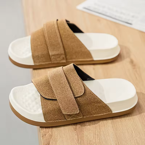 Women's Slippers Men's Slippers Open <b>Toe</b> Design Breathable Slippers stylish men's shoes Outdoor beach Casual walking style Shoes - Product Image 3