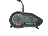 Harga pabrik meteran dasbor Digital sepeda motor Speedometer model 125 135 150 160 kondisi baru plastik