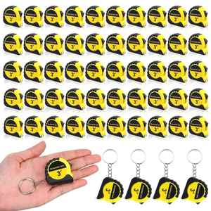 Promotion Mini Tape Measure Keychains,3Ft <b>Small</b> Tape Measure Inch Metric Scale,Measuring Tape Retractable with Stable <b>Slide</b> Lock - Product Image 1