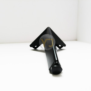YIJUN Metal Iron <b>Table</b> <b>Leg</b> 837B Black Heavy Duty Three Pronged Furniture Support Modern Minimalist Style - Product Image 4