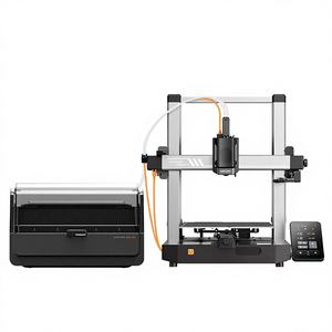 Impresora 3D Anycubico Kobra 3 Combo Multicolor FDM, Gran Tamaño de Impresión 250x250x260mm, Velocidad de Impresión Máxima de 600 mm/s, Vidrio Templado - Product Image 1