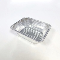 Boîte en aluminium jetable de grande capacité (5200 ml) de 9*13*4.13 pouces, très profonde, format demi-taille, contenants personnalisés pour l'emballage des aliments de barbecue