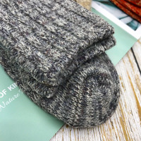 Chaussettes chauffantes d'hiver en laine d'alpaga pour femmes