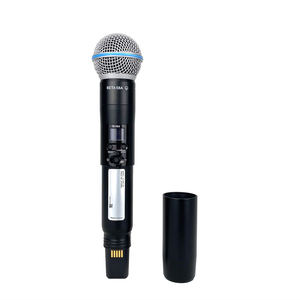 Système de Microphone Sans Fil UHF SLXD4 SLXD24 BETA58A BETA87A <span class=keywords><strong>SM</strong></span> <span class=keywords><strong>58</strong></span> avec Jumelage de Fréquences Infrarouges pour Karaoké, Église et Performances - Product Image 5