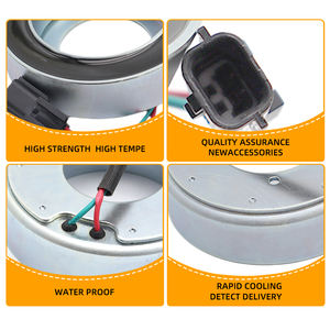 Bobine <span class=keywords><strong>d</strong></span>'embrayage de compresseur de climatisation pour RENAULT FLUENCE <span class=keywords><strong>Dacia</strong></span> Dokker Duster Logan Sandero Nissan Note Pulsar 8201025121 134691r 700510746 - Product Image 4