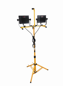 Outdoor Portable Double Head Building Construction Lamp Waterproof Triangle Bracket <b>Led</b> Work <b>Light</b> Commercial <b>Led</b> Work <b>Light</b> - Product Image 4