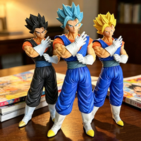 11 Styles Dragon Ball Son Goku Super Saiyan 3 Vegeta Gogeta Vegetto Figurine Anime Boîte de collection Poupée Merchandise Dessin Animé Jouet Tendance Cadeau