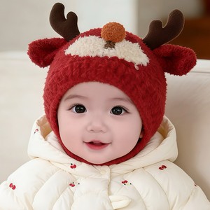 Venta al por mayor <span class=keywords><strong>de</strong></span> fábrica/OEM: <span class=keywords><strong>Gorro</strong></span> <span class=keywords><strong>de</strong></span> reno rojo <span class=keywords><strong>de</strong></span> felpa <span class=keywords><strong>para</strong></span> bebé, cálido, cortavientos, <span class=keywords><strong>de</strong></span> <span class=keywords><strong>lana</strong></span>, <span class=keywords><strong>para</strong></span> otoño/invierno, con diseño <span class=keywords><strong>de</strong></span> animal lindo <span class=keywords><strong>para</strong></span> niños y niñas. - Product Image 3