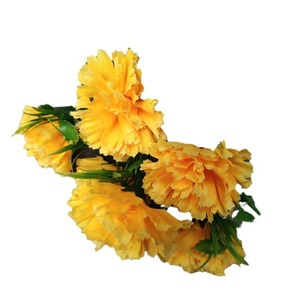In Stock 6 Fork 6 Color <b>Artificial</b> Carnation Flower INS Style Faux Flower <b>Bouquet</b> Creative Gift For Living Room Decoration - Product Image 5