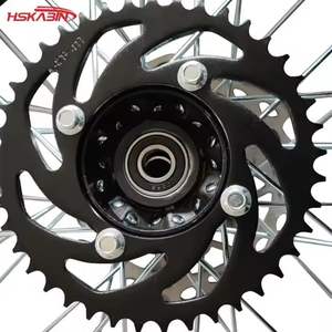 ล้อรถมอเตอร์ไซค์ออฟโรดอลูมิเนียม Kabin ขนาด 14 นิ้ว 1.85x ความกว้างขอบล้อ 160 มม. ระยะห่างระหว่างรูน็อตล้อ 110 มม. ดัชนีรับน้ำหนัก 55 สำหรับรถ ATV UTV - Product Image 2