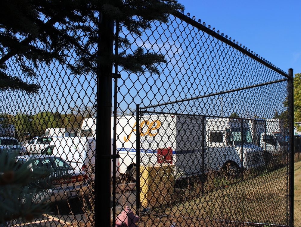 Galvanized Chain Link Fence Fabric Pvc Coated Frame