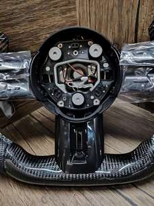 Volant sport personnalisé en cuir et fibre de carbone LED pour <span class=keywords><strong>Mercedes</strong></span> GLC300 C43 A45 <span class=keywords><strong>G63</strong></span> G500 S63 |   Vente en gros OEM - Product Image 4