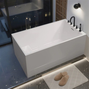 <span class=keywords><strong>Vasca</strong></span> <span class=keywords><strong>da</strong></span> <span class=keywords><strong>bagno</strong></span> autoportante in acrilico, piccola <span class=keywords><strong>e</strong></span> profonda, stile giapponese, mini quadrata per adulti, popolare con temperatura costante - Product Image 4