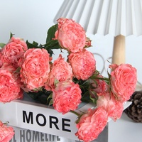 Großhandel Hochzeit Garten Dekoration Spray Rose Little Fairy Lily Nelke Chrysantheme Hortensie Hot Sale Flower