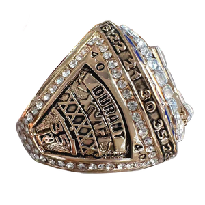 Anillo <span class=keywords><strong>de</strong></span> Campeonato <span class=keywords><strong>de</strong></span> la NBA 2017 <span class=keywords><strong>de</strong></span> Durant <span class=keywords><strong>de</strong></span> los Golden State Warriors, Corte Brillante Redondo para Joyería, Regalo, Edición <span class=keywords><strong>de</strong></span> <span class=keywords><strong>Coleccionista</strong></span> <span class=keywords><strong>de</strong></span> Fábrica - Product Image 3