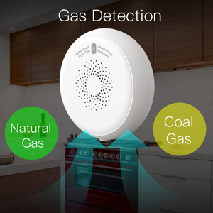Tuya Wifi ZigBee muti-gas cảm biến tự nhiên Propane LPG gas rò rỉ Detector IOT nhà thông minh công nghiệp báo động tuya thông minh Gas Detector - Product Image 6