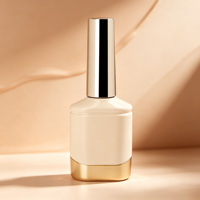 Échantillon Gratuit : Flacon Vide pour Vernis à Ongles avec Pinceau et Bouchon – Personnalisation OEM/ODM – Flacon en Verre Fantaisie pour Vernis Gel UV