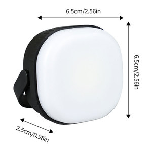Camping <b>Led</b> <b>Light</b> 6.5cm Square Portable Outdoor <b>Work</b> Lamp For Tent Night Market Use - Product Image 1