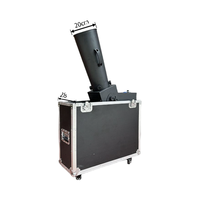 Lanceur DMX Mini à Angle Réglable 500W en Fer pour Machine à Confettis CO2 pour Événements Spectaculaires, Clubs, Festivals, Scènes et Fêtes