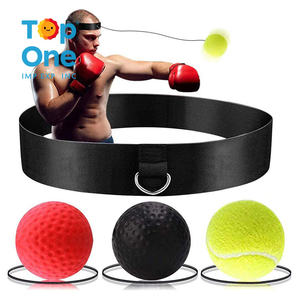 Top One personnalisé tête montée agilité réaction MMA combat vitesse entraînement poinçonnage boxe réflexe balle - Product Image 1