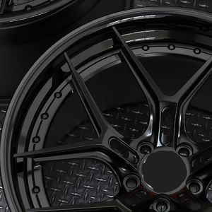 Nuevas llantas de aleación forjadas a medida SAiLen XL Deep Concave 5x112 5x120 5x114.3 de 1 pieza, de 17-24 pulgadas, color negro, para Mercedes. - Product Image 6