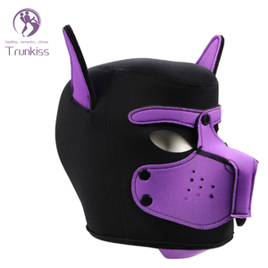 หน้ากากสุนัขสำหรับผู้ใหญ่อุปกรณ์เล่นตามบทวัสดุนีโอพรีน - Product Image 2