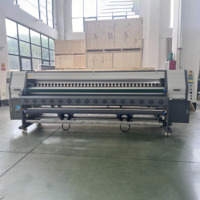 Impresora ecológica solvente de 1,9 m, 2,5 m, 3,2 M, lona flexible, gran formato ancho, cabeza I3200, Xp600, máquina de impresión de vinilo para pancartas adhesivas