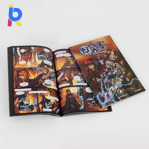 Impression personnalisée de livres de mangas à couverture souple et reliure parfaite, impression personnalisée de livres de bandes dessinées - Product Image 2