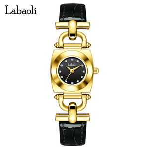 นาฬิกาวินเทจสุดพิเศษพร้อมสายหนังควอตซ์หน้าปัดสี่เหลี่ยม - Product Image 2