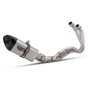 Sistema de Escape Completo para Motocicleta Kawasaki <span class=keywords><strong>ER6N</strong></span> Versys 650 Z650 Ninja 650 2012-2026, Tubo de Conexión Delantero con Sensores Dobles - Product Image 1