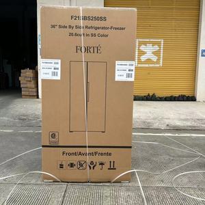 33" 36" Optional 115V USA Canada Mexico Stainless Steel <b>Refrigerator</b> No Frost With Bottom Freezer Side by Side 2Doors F - Product Image 5