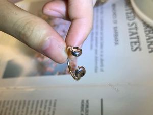 Dylam Fashion Simple Vegan <b>Silver</b> Love Polished Open Finger <b>Ring</b> Hand Jewelry <b>Adjustable</b> 925 <b>Sterling</b> <b>Silver</b> <b>Ring</b> - Product Image 5