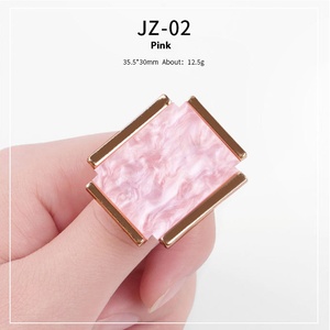 Palette de mélange pour nail art en métal et résine colorée, outil de beauté pour manucure et gel - Product Image 5