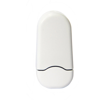 Tampon de signature photosensible portable en plastique personnalisé 8*18/18*18mm, sceau flash avec nom personnel et trou pour cordon